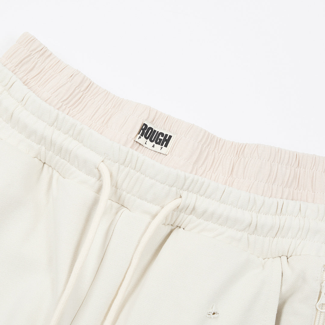 Rough Play Essential Oversized Sweatpants — Cream