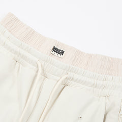 Rough Play Essential Oversized Sweatpants — Cream