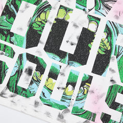 Rare Peace Enraged Graphic Crop Tee — Tie Dye