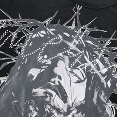 Rare Peace Sorry For The Rest Of The World Crop Tee — Black