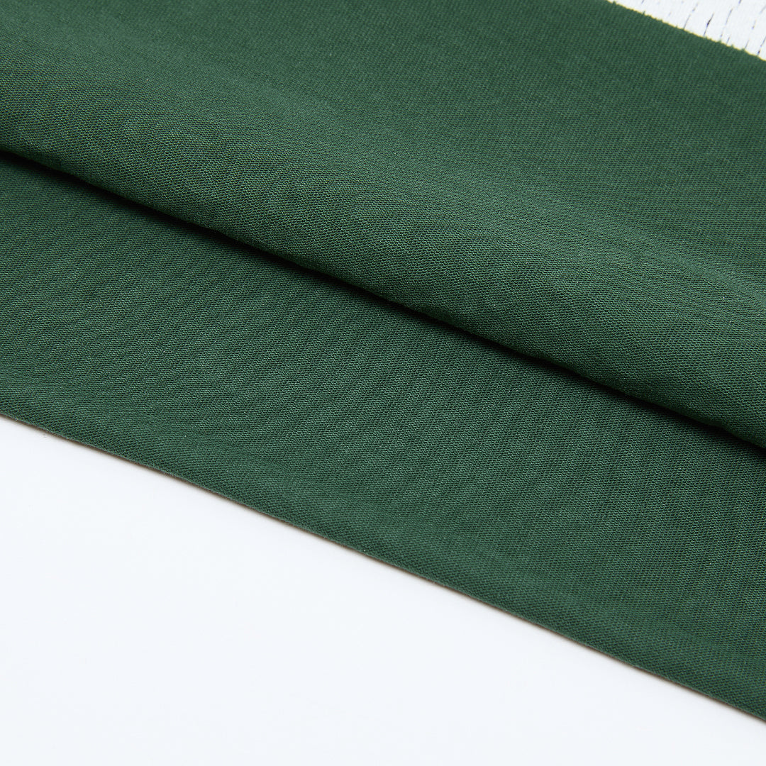 DUAA Wear Life Is A Sport Oversized Graphic Tee — Forest Green