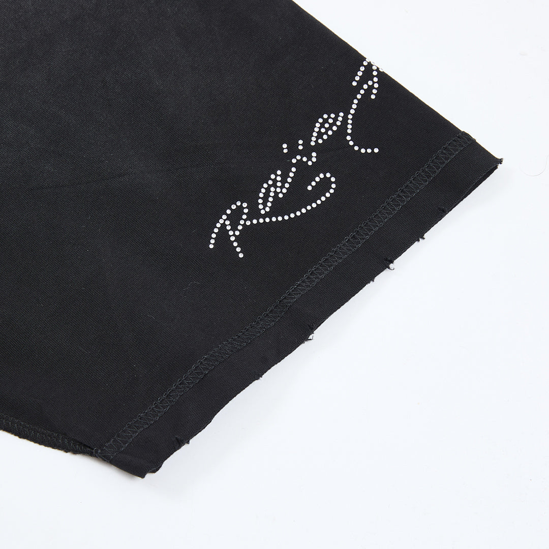 Rare Peace God’s Tear Oversized Graphic Tee — Black