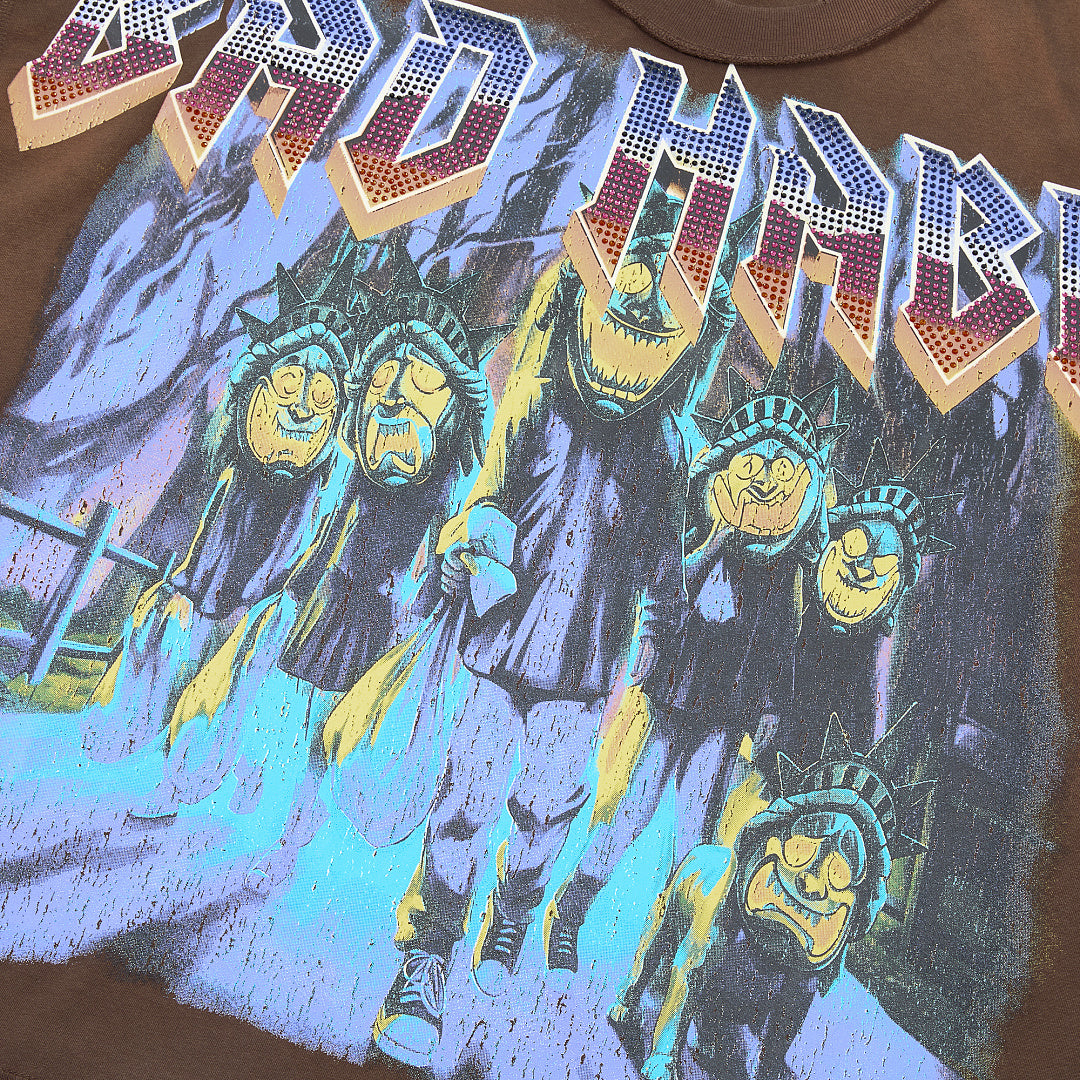 Rare Peace Bad Habit Oversized Graphic Tee