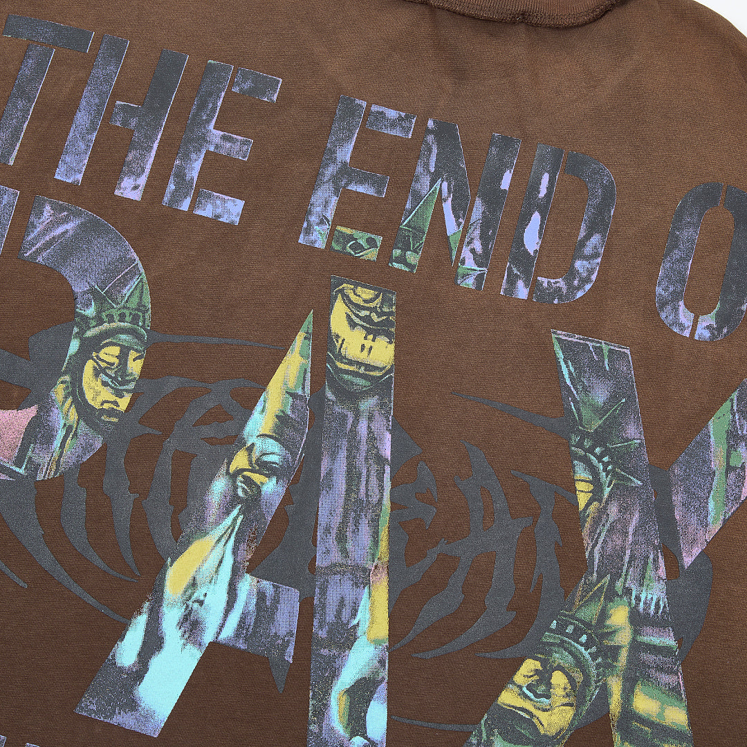 Rare Peace Bad Habit Oversized Graphic Tee