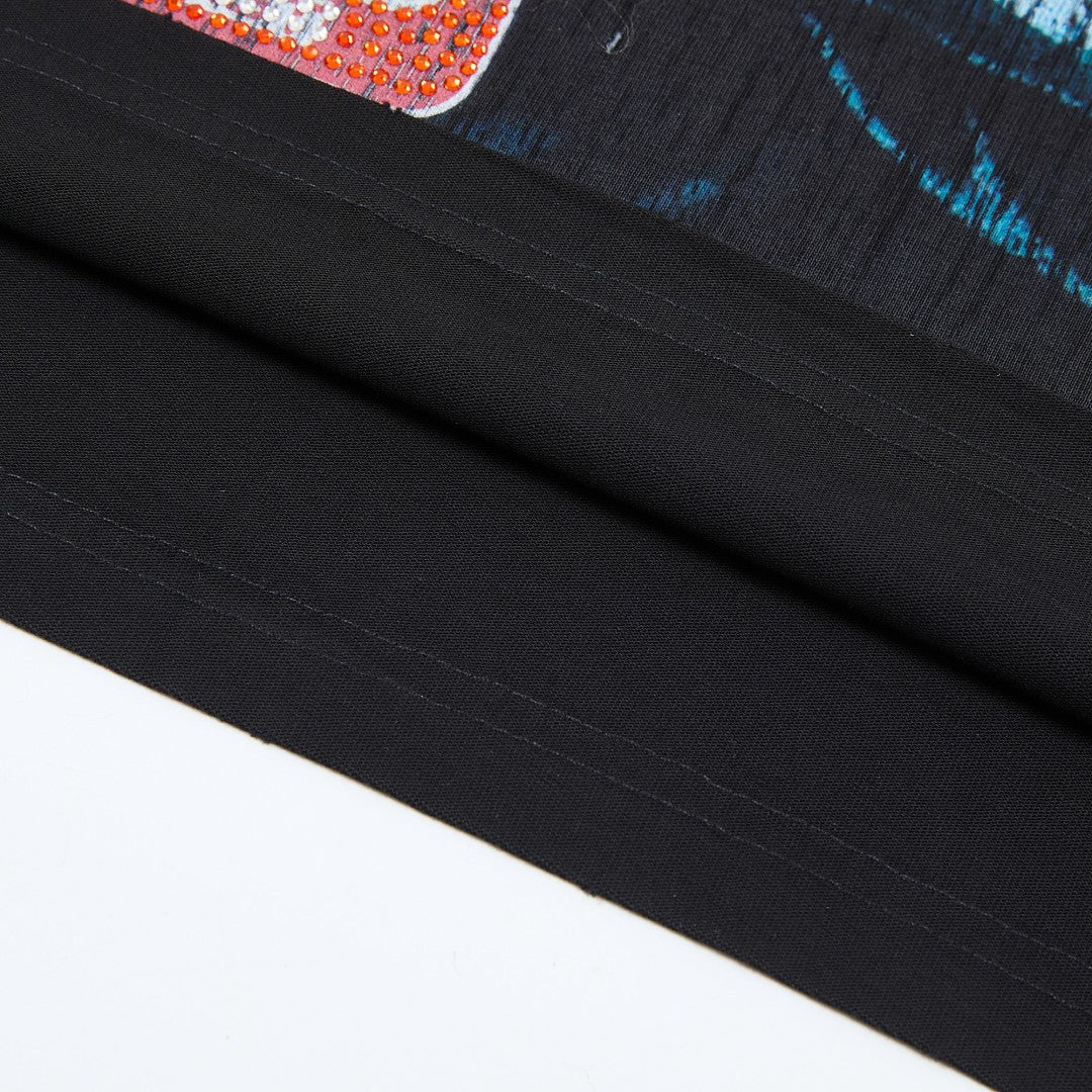 Rare Peace Decals Oversized Graphic Tee — Washed Black