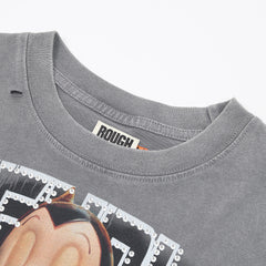 Rough Play Astro Kid Oversized Long Sleeve Tee — Grey