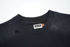 Rough Play MMXXI Oversized Graphic Tee — Black