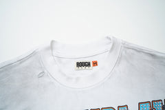 Rough Play New York Liberty Oversized Graphic Tee — White
