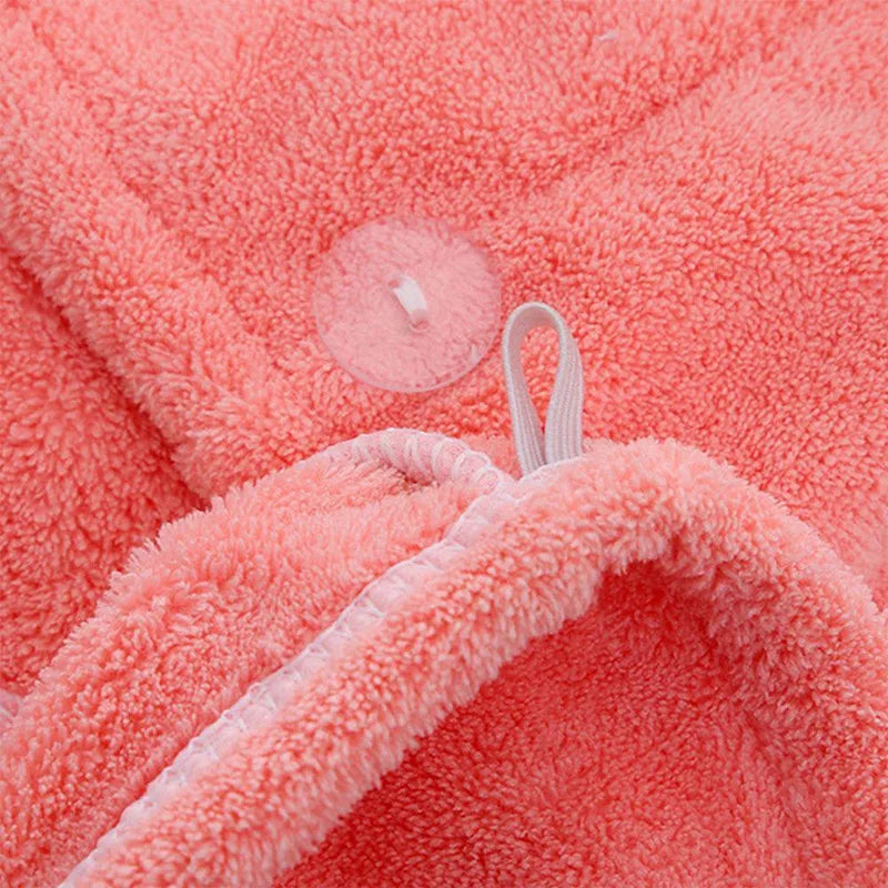 Womens Hair Drying Hat Quick-dry Hair Towel Cap Hat Bath Hat Microfibre After Shower Dry Hair Hat Cap Bathing Accessories Tool