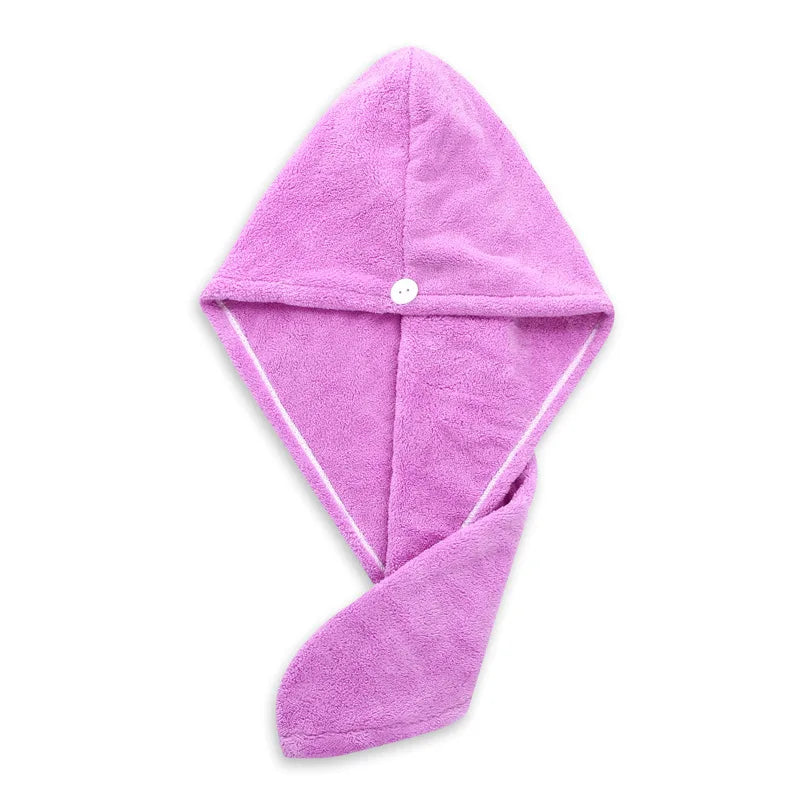 Womens Hair Drying Hat Quick-dry Hair Towel Cap Hat Bath Hat Microfibre After Shower Dry Hair Hat Cap Bathing Accessories Tool