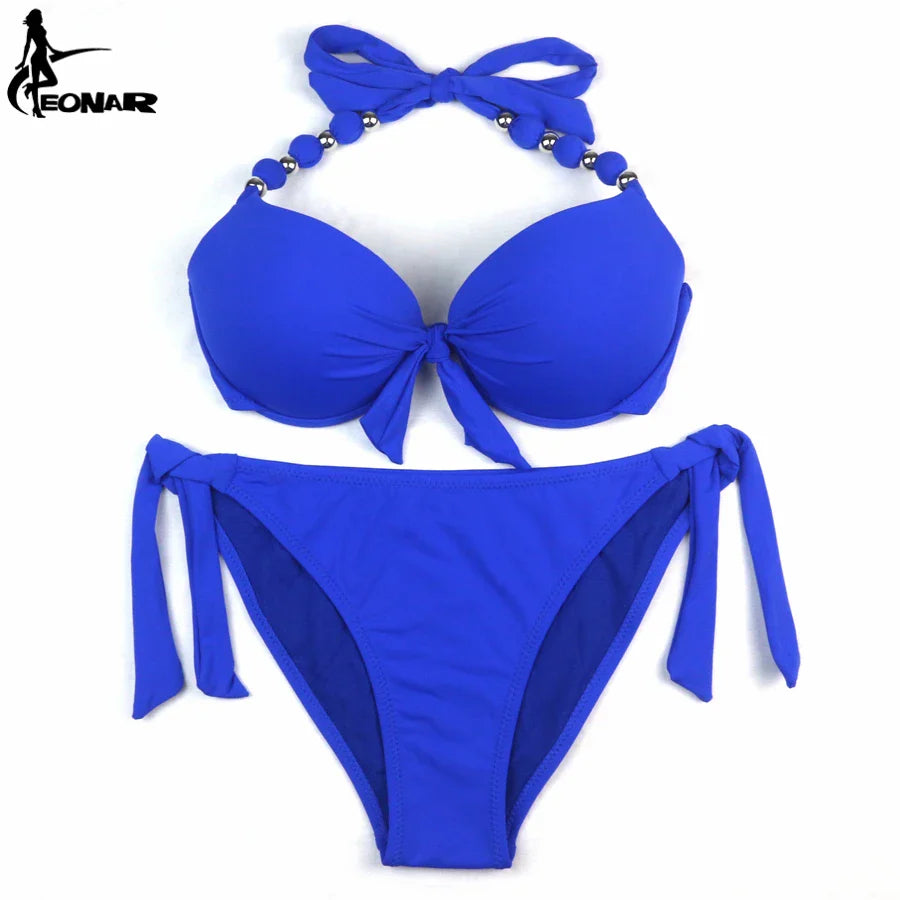 Women Bikini Offer Combined Size Swimsuit Push Up Bikini Sets Brazilian Bathing Suits Swimwear Female XXL