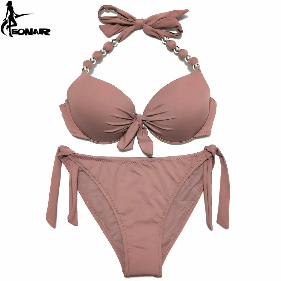 Women Bikini Offer Combined Size Swimsuit Push Up Bikini Sets Brazilian Bathing Suits Swimwear Female XXL