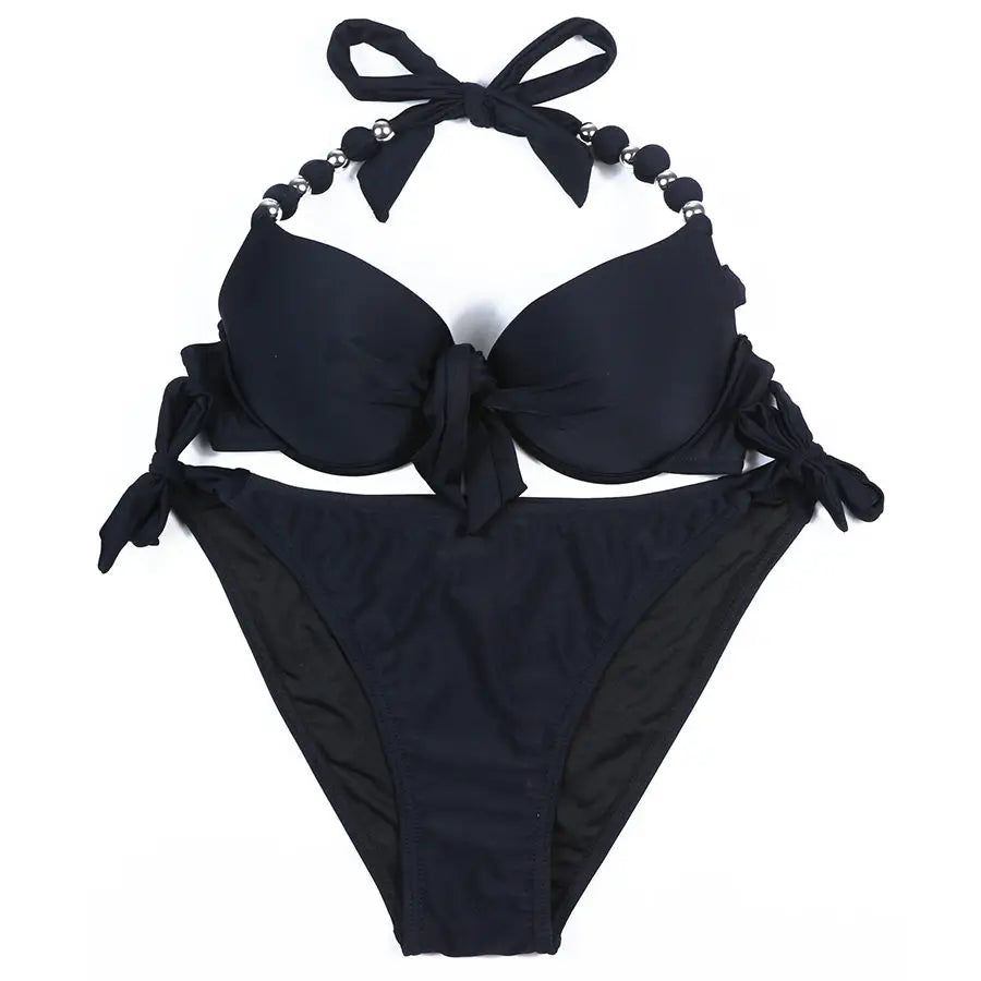 Women Bikini Offer Combined Size Swimsuit Push Up Bikini Sets Brazilian Bathing Suits Swimwear Female XXL