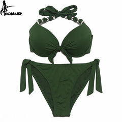 Women Bikini Offer Combined Size Swimsuit Push Up Bikini Sets Brazilian Bathing Suits Swimwear Female XXL