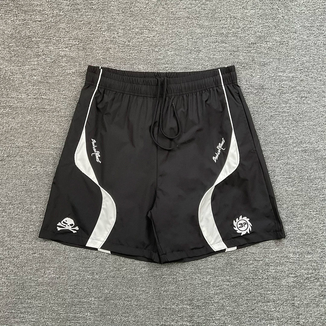 Broken Planet Curved Panel Nylon Sports Shorts - 4 Colors Available