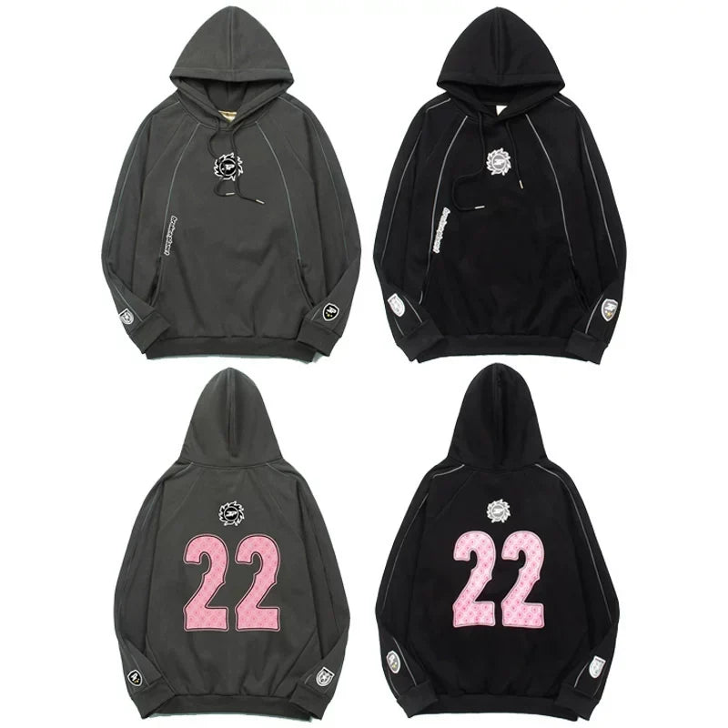 Broken Planet 22 Contrast Stitch Hoodie - 2 Colors Available