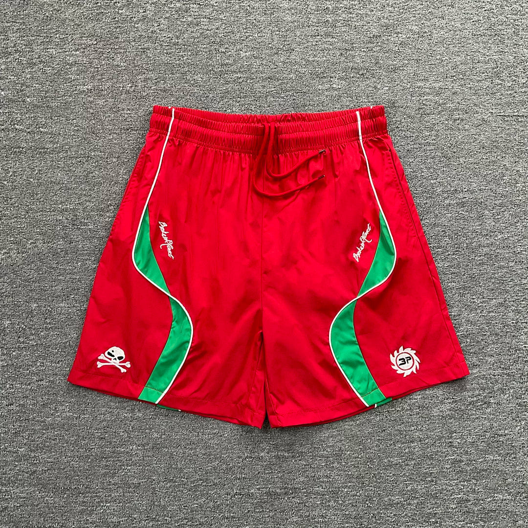 Broken Planet Curved Panel Nylon Sports Shorts - 4 Colors Available
