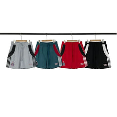 Broken Planet 3‑Stripe Retro Track Shorts (4 Colors)