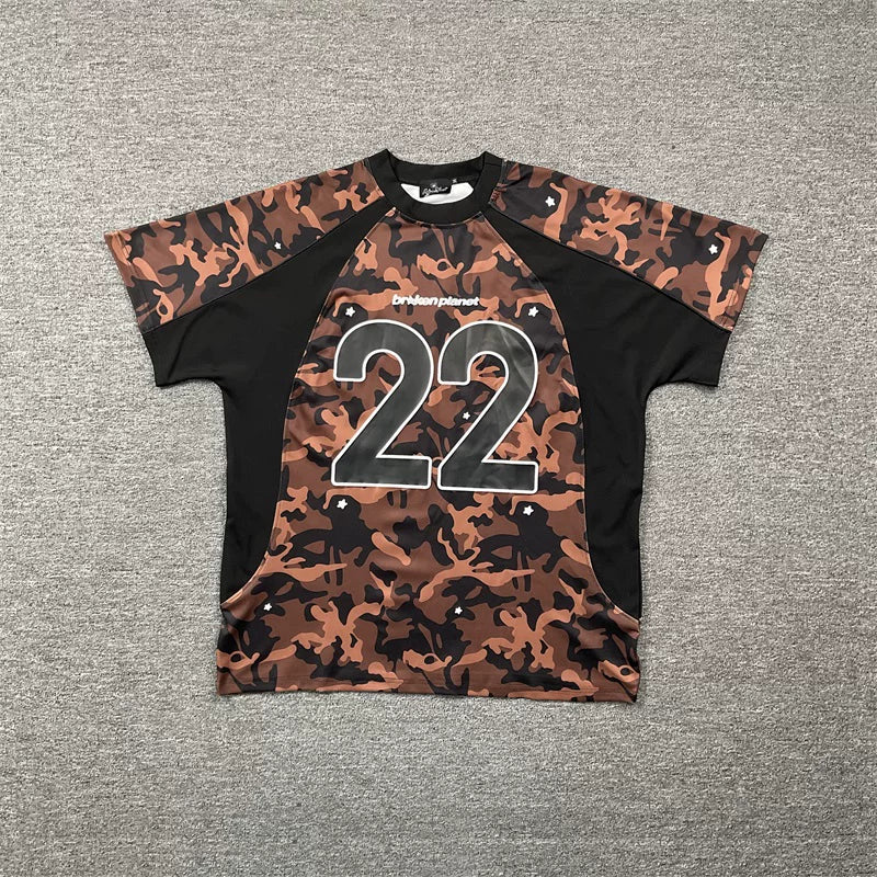 Broken Planet "22" Retro Football Jersey - 4 Colors Available
