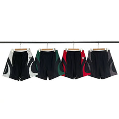 Broken Planet Curved Panel Nylon Sports Shorts - 4 Colors Available