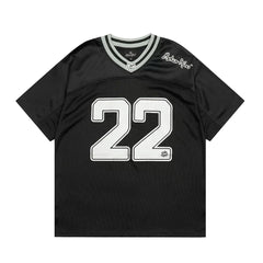 Broken Planet Number 22 Mesh Football Jersey