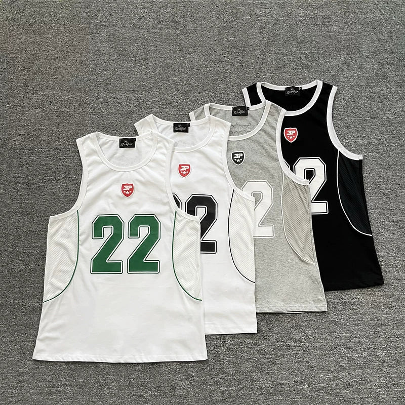 Broken Planet #22 Shield Logo Basketball Tank - 4 Colors