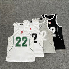 Broken Planet #22 Shield Logo Basketball Tank - 4 Colors