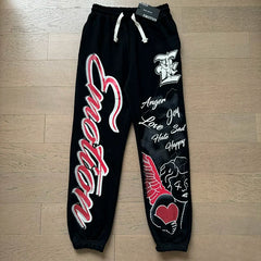 Mixed Emotion Multi‑Emotion Graphic Jogger Sweatpants