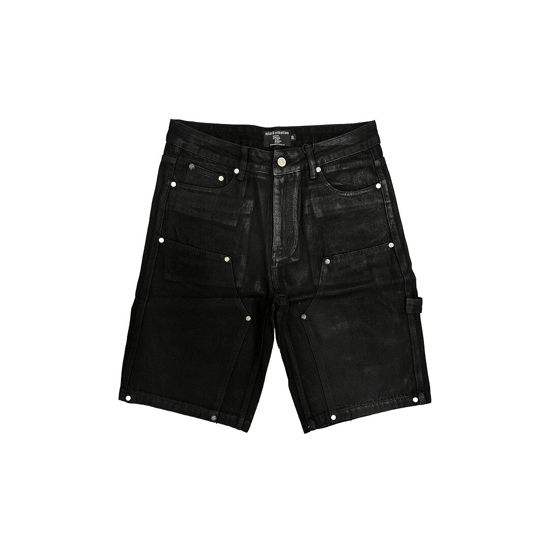 Mixed Emotion Black Denim Shorts – Gothic Emotion Label