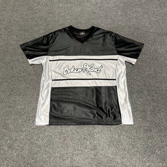 Broken Planet #22 V-Neck Color Block Jersey - 2 Colors Available