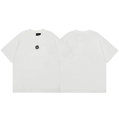 Broken Planet Badge Logo White T-Shirt