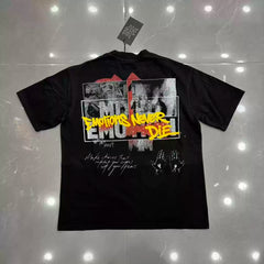 Mixed Emotion DJ Girl Graphic Short‑Sleeve T‑Shirt