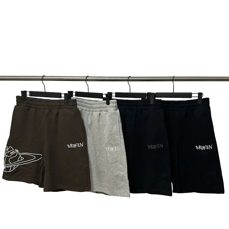 Broken Planet "BROKEN" Script Sweat Shorts - 3 Colors Available