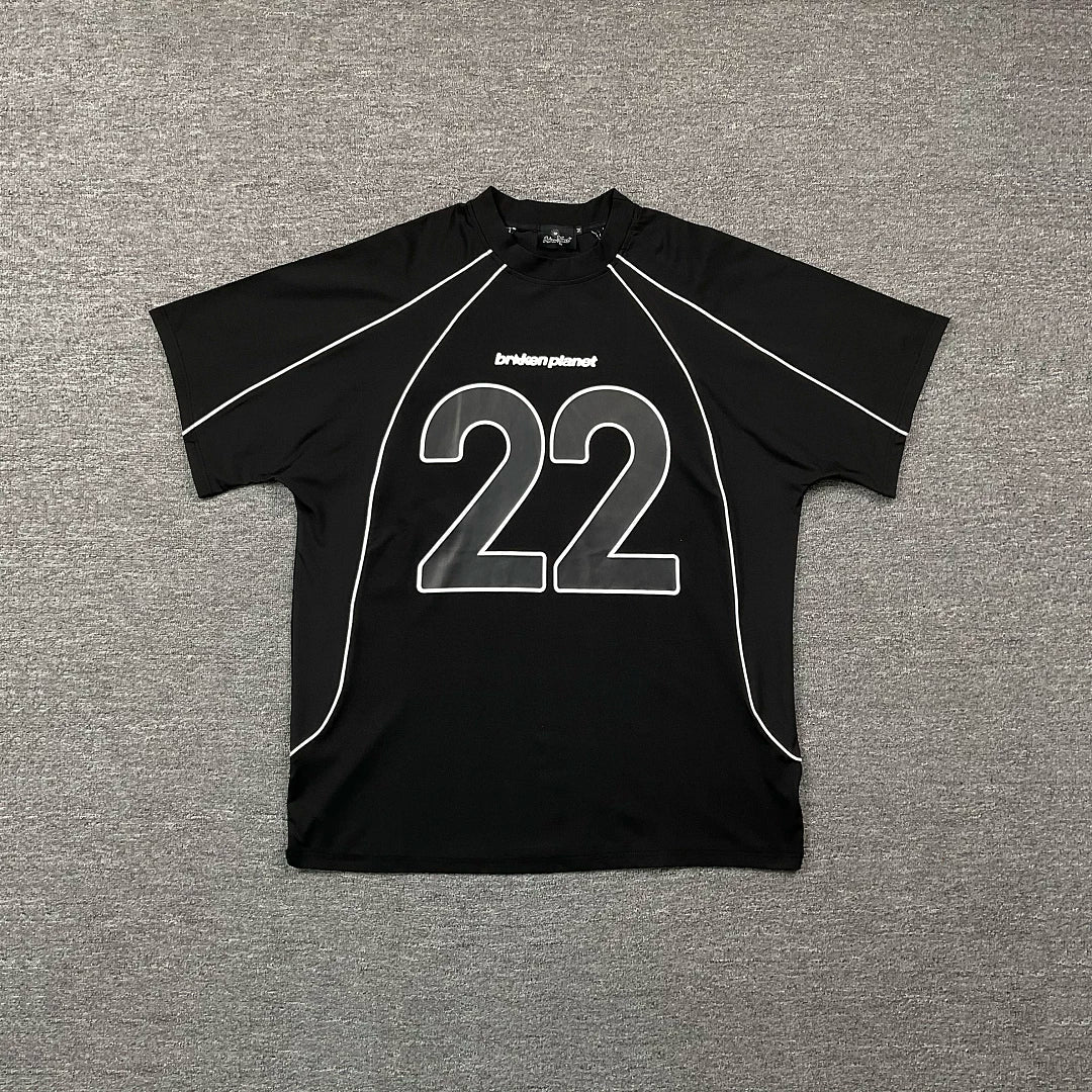 Broken Planet "22" Retro Football Jersey - 4 Colors Available