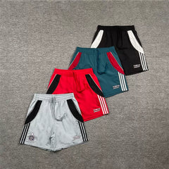 Broken Planet 3‑Stripe Retro Track Shorts (4 Colors)