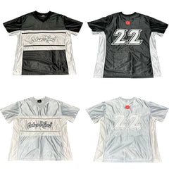Broken Planet #22 V-Neck Color Block Jersey - 2 Colors Available