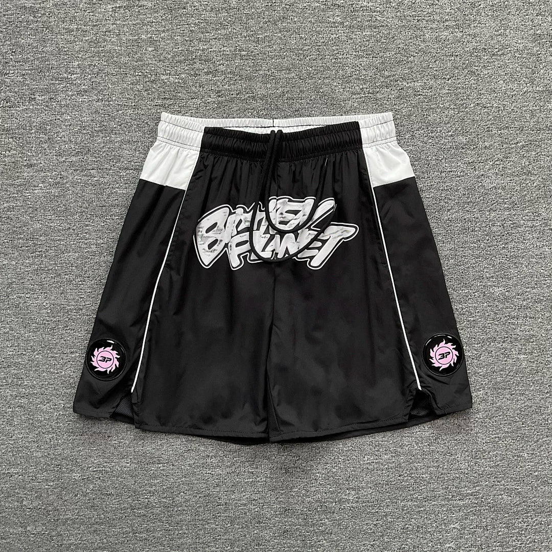 Broken Planet Graffiti Basketball Mesh Shorts‑4 Colors