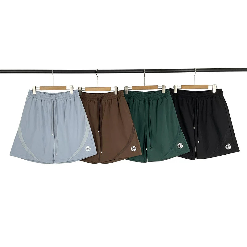 Broken Planet Curved Panel Nylon Casual Shorts - 4 Colors Available