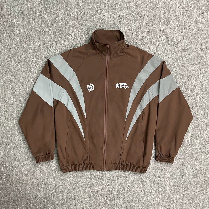 Broken Planet Angular Color‑Block Track Jacket‑4 Colors