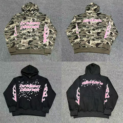 Broken Planet Pink Flame Star Allstars Hoodie - 2 Colors Available