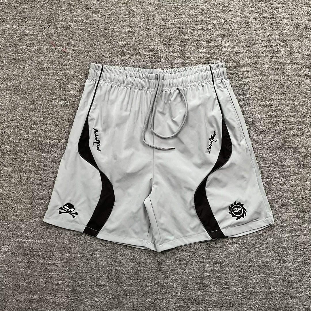 Broken Planet Curved Panel Nylon Sports Shorts - 4 Colors Available