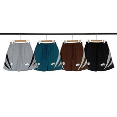 Broken Planet Angular Panel Graffiti Sport Shorts‑4 Colors