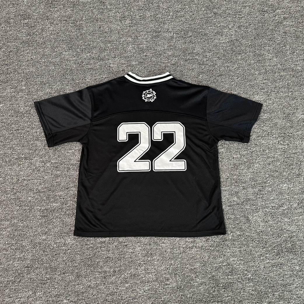 Broken Planet Number 22 Mesh Football Jersey
