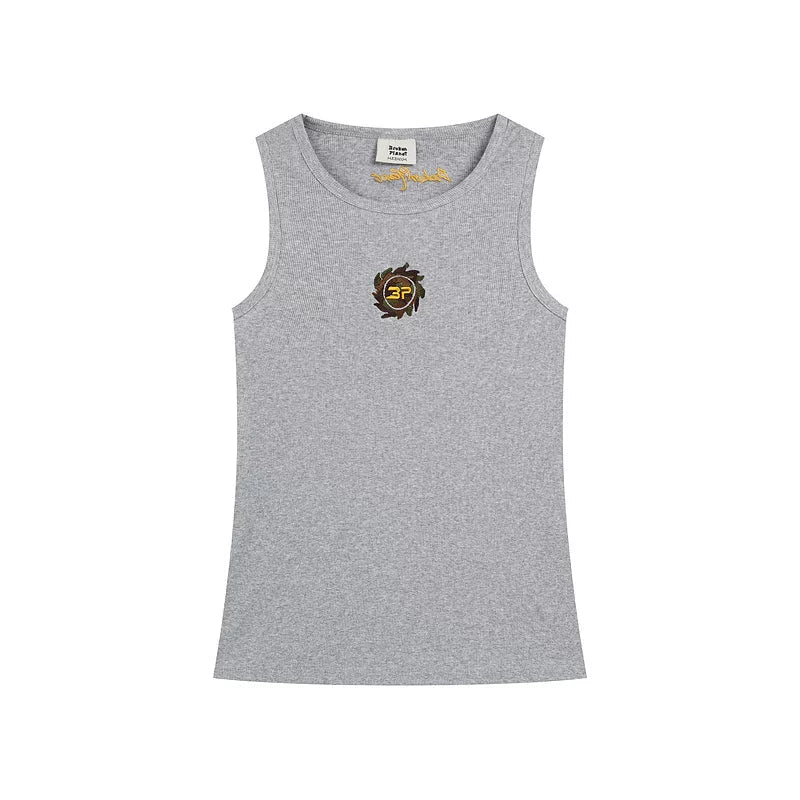 Broken Planet Ribbed Fitted Tank Top - 3 Colors Available