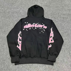 Broken Planet Pink Flame Star Allstars Hoodie - 2 Colors Available