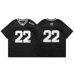 Broken Planet Number 22 Mesh Football Jersey