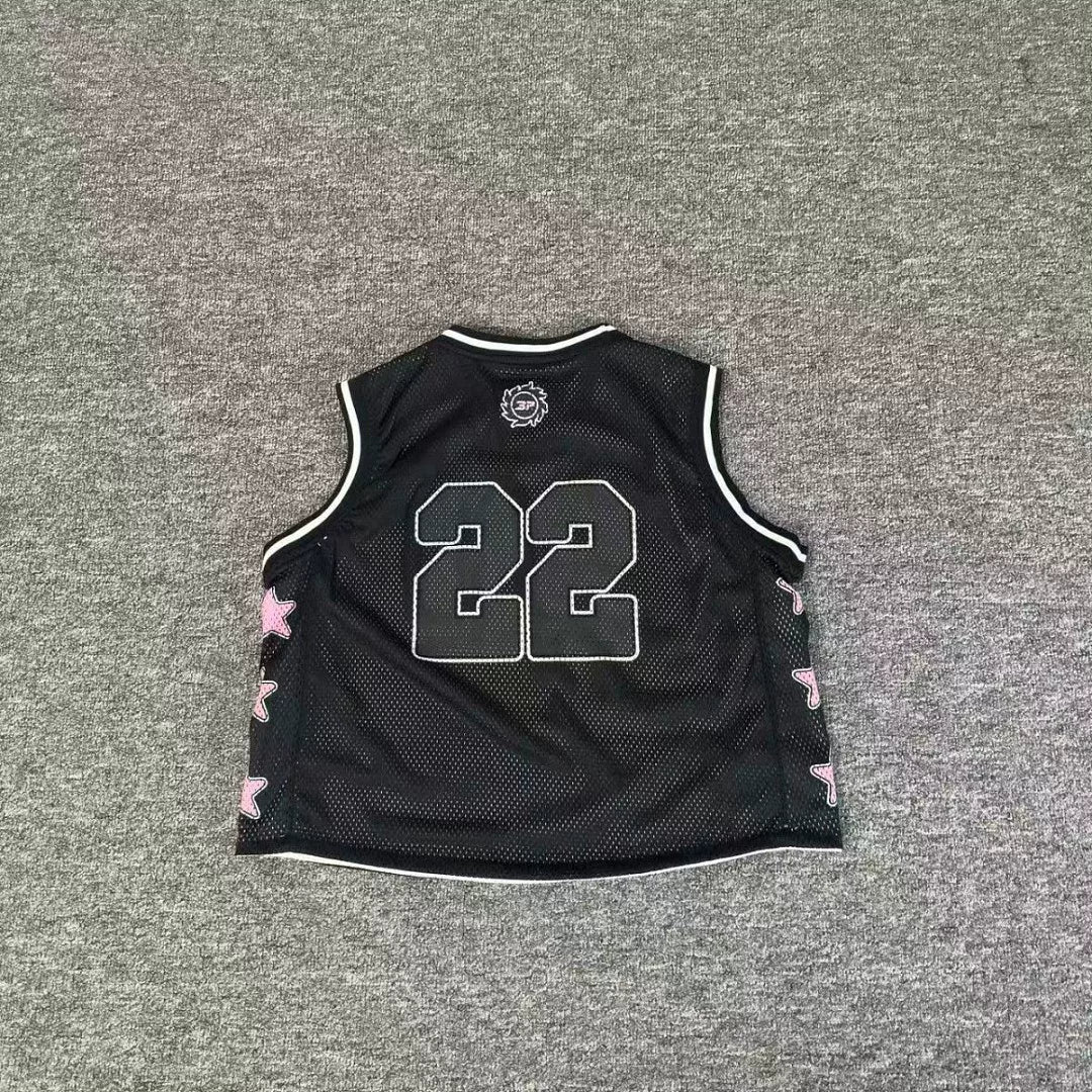 Broken Planet 22 Star Mesh Basketball Jersey