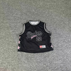 Broken Planet 22 Star Mesh Basketball Jersey
