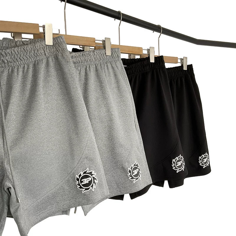 Broken Planet Curved Panel Fleece Sweat Shorts - 2 Colors Available