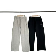 Broken Planet Minimal Script Wide Leg Sweatpants - 2 Colors Available